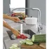 Смеситель для кухни GROHE Essence с вытяжным изливом 2jet, хром (30504000) Смеситель для кухни GROHE Essence с вытяжным изливом 2jet, хром (30504000)