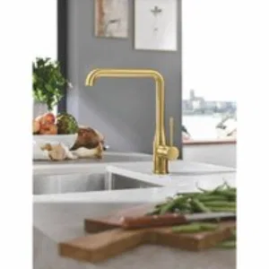 Смеситель для кухни GROHE Essence, холодный рассвет матовый (30505GN0) Смеситель для кухни GROHE Essence, холодный рассвет матовый (30505GN0)