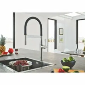 Смеситель для кухни GROHE Essence c профессиональным изливом, суперсталь (30503DC0) Смеситель для кухни GROHE Essence c профессиональным изливом, суперсталь (30503DC0)