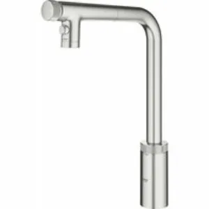 Смеситель для кухни GROHE Minta SmartControl с вытяжным изливом 2jet, суперсталь (31889DC0) Смеситель для кухни GROHE Minta SmartControl с вытяжным изливом 2jet, суперсталь (31889DC0)
