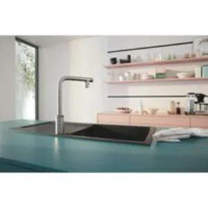 Смеситель для кухни GROHE Minta SmartControl с вытяжным изливом 2jet, суперсталь (31889DC0) Смеситель для кухни GROHE Minta SmartControl с вытяжным изливом 2jet, суперсталь (31889DC0)