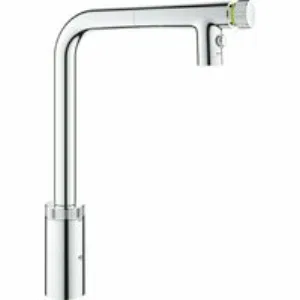 Смеситель для кухни GROHE Minta SmartControl с вытяжным изливом 2jet, хром (31889000) Смеситель для кухни GROHE Minta SmartControl с вытяжным изливом 2jet, хром (31889000)