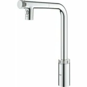 Смеситель для кухни GROHE Minta SmartControl с вытяжным изливом 2jet, хром (31889000) Смеситель для кухни GROHE Minta SmartControl с вытяжным изливом 2jet, хром (31889000)
