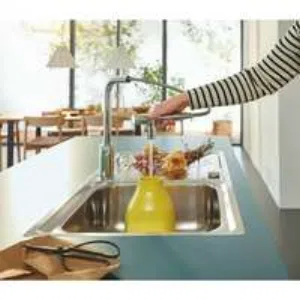 Смеситель для кухни GROHE Minta SmartControl с вытяжным изливом 2jet, хром (31889000) Смеситель для кухни GROHE Minta SmartControl с вытяжным изливом 2jet, хром (31889000)