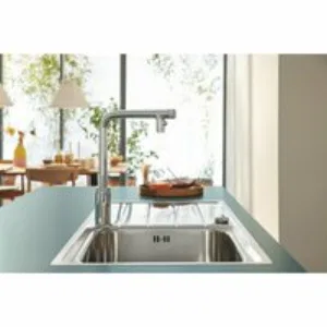 Смеситель для кухни GROHE Minta SmartControl с вытяжным изливом 2jet, хром (31889000) Смеситель для кухни GROHE Minta SmartControl с вытяжным изливом 2jet, хром (31889000)