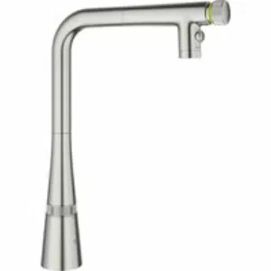 Смеситель для кухни GROHE Zedra SmartControl с вытяжным изливом 2jet, суперсталь (31886DC0) Смеситель для кухни GROHE Zedra SmartControl с вытяжным изливом 2jet, суперсталь (31886DC0)