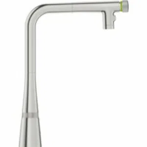 Смеситель для кухни GROHE Zedra SmartControl с вытяжным изливом 2jet, суперсталь (31886DC0) Смеситель для кухни GROHE Zedra SmartControl с вытяжным изливом 2jet, суперсталь (31886DC0)