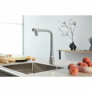 Смеситель для кухни GROHE Zedra SmartControl с вытяжным изливом 2jet, суперсталь (31886DC0) Смеситель для кухни GROHE Zedra SmartControl с вытяжным изливом 2jet, суперсталь (31886DC0)