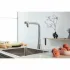 Смеситель для кухни GROHE Zedra SmartControl с вытяжным изливом 2jet, суперсталь (31886DC0) Смеситель для кухни GROHE Zedra SmartControl с вытяжным изливом 2jet, суперсталь (31886DC0)
