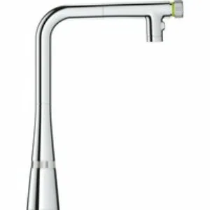 Смеситель для кухни GROHE Zedra SmartControl с вытяжным изливом 2jet, хром (31886000) Смеситель для кухни GROHE Zedra SmartControl с вытяжным изливом 2jet, хром (31886000)