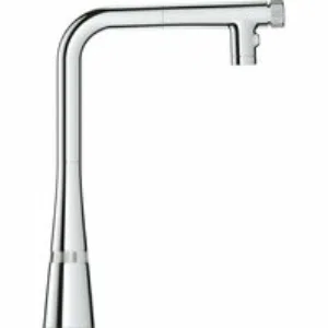 Смеситель для кухни GROHE Zedra SmartControl с вытяжным изливом 2jet, хром (31886000) Смеситель для кухни GROHE Zedra SmartControl с вытяжным изливом 2jet, хром (31886000)