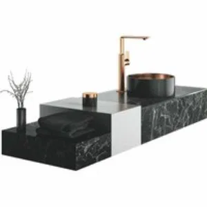 Смеситель для раковины GROHE Allure с донным клапаном, XL-Size, теплый закат матовый (23403DL1) Смеситель для раковины GROHE Allure с донным клапаном, XL-Size, теплый закат матовый (23403DL1)