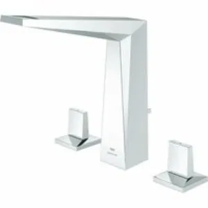 Смеситель для раковины GROHE Allure Brilliant на 3 отверстия, с донным клапаном, M-Size, хром (20627000) Смеситель для раковины GROHE Allure Brilliant на 3 отверстия, с донным клапаном, M-Size, хром (20627000)