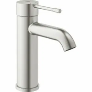 Смеситель для раковины GROHE Essence без донного клапана, S-size, суперсталь (24172DC1) Смеситель для раковины GROHE Essence без донного клапана, S-size, суперсталь (24172DC1)