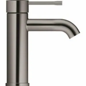 Смеситель для раковины GROHE Essence без донного клапана, S-size, темный графит глянцевый (24172A01) Смеситель для раковины GROHE Essence без донного клапана, S-size, темный графит глянцевый (24172A01)