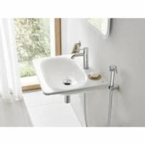 Смеситель для раковины GROHE Essence с гигиеническим душем, S-size, хром (24189000) Смеситель для раковины GROHE Essence с гигиеническим душем, S-size, хром (24189000)