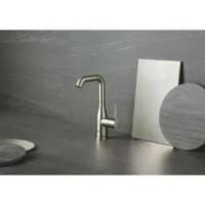 Смеситель для раковины GROHE Essence с донным клапаном, L-size, никель матовый (24174EN1) Смеситель для раковины GROHE Essence с донным клапаном, L-size, никель матовый (24174EN1)