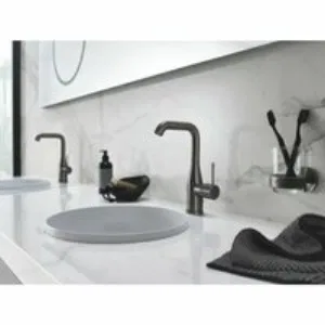 Смеситель для раковины GROHE Essence с донным клапаном, L-Size, темный графит матовый (24174AL1) Смеситель для раковины GROHE Essence с донным клапаном, L-Size, темный графит матовый (24174AL1)