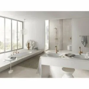 Смеситель для раковины GROHE Essence с донным клапаном, L-size, теплый закат матовый (24174DL1) Смеситель для раковины GROHE Essence с донным клапаном, L-size, теплый закат матовый (24174DL1)