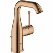 Смеситель для раковины GROHE Essence с донным клапаном, M-size, теплый закат глянец (24173DA1)