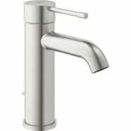 Смеситель для раковины GROHE Essence с донным клапаном, S-size, суперсталь (24171DC1)