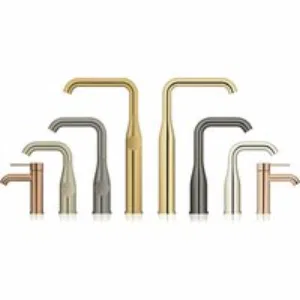 Смеситель для раковины GROHE Essence с донным клапаном, S-size, теплый закат глянец (24171DA1) Смеситель для раковины GROHE Essence с донным клапаном, S-size, теплый закат глянец (24171DA1)