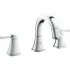 Смеситель для раковины GROHE Grandera на 3 отверстия, S-size, хром (20417000) Смеситель для раковины GROHE Grandera на 3 отверстия, S-size, хром (20417000)