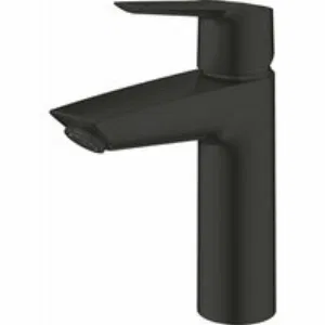 Смеситель для раковины GROHE Start с донным клапаном, M-Size, матовый черный (235752432) Смеситель для раковины GROHE Start с донным клапаном, M-Size, матовый черный (235752432)