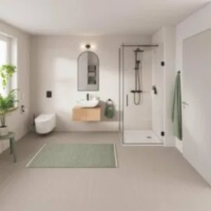 Смеситель для раковины GROHE Start с донным клапаном, M-Size, матовый черный (235752432) Смеситель для раковины GROHE Start с донным клапаном, M-Size, матовый черный (235752432)