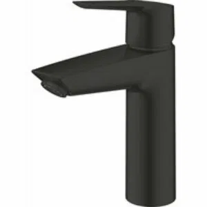 Смеситель для раковины GROHE Start с донным клапаном, M-Size, матовый черный (237462432) Смеситель для раковины GROHE Start с донным клапаном, M-Size, матовый черный (237462432)