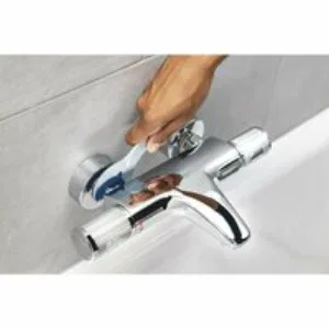 Термостат для душа GROHE Precision Start внешнего монтажа, матовый черный (345942430) Термостат для душа GROHE Precision Start внешнего монтажа, матовый черный (345942430)
