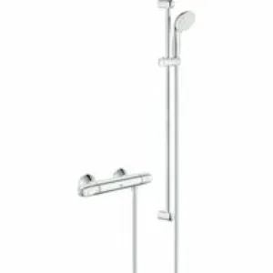Термостат для душа GROHE Grohtherm 1000 с душевым гарнитуром, хром (34824004-DP) (ПОВРЕЖДЕНА УПАКОВКА) Термостат для душа GROHE Grohtherm 1000 с душевым гарнитуром, хром (34824004-DP) (ПОВРЕЖДЕНА УПАКОВКА)