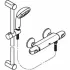 Термостат для душа GROHE Grohtherm 1000 с душевым гарнитуром, хром (34824004-DP) (ПОВРЕЖДЕНА УПАКОВКА) Термостат для душа GROHE Grohtherm 1000 с душевым гарнитуром, хром (34824004-DP) (ПОВРЕЖДЕНА УПАКОВКА)