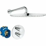Набор GROHE Grohtherm 3000 Cosmopolitan для душа с термостатом и верхним душем GROHE Rainshower Cosmopolitan 310, хром (34571000)