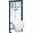 Комплект инсталляции GROHE Solido Perfect 4 в 1 с подвесным унитазом Lecico Serel и сиденьем (39186000) Комплект инсталляции GROHE Solido Perfect 4 в 1 с подвесным унитазом Lecico Serel и сиденьем (39186000)