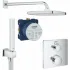 Душевая система GROHE Tempesta 250 Cube с термостатом для душа, хром (NSB0165) Душевая система GROHE Tempesta 250 Cube с термостатом для душа, хром (NSB0165)
