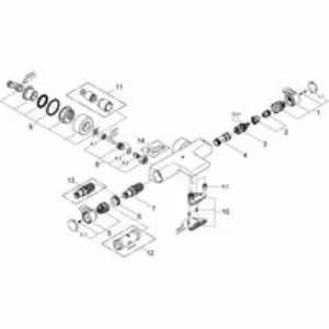 Термостат для ванны GROHE Grohtherm 2000, хром (34174001/U) (УЦЕНКА - Царапины на корпусе) Термостат для ванны GROHE Grohtherm 2000, хром (34174001/U) (УЦЕНКА - Царапины на корпусе)