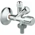 Вентиль угловой комбинированный GROHE 3/8 дюйма, хром (22034000) Вентиль угловой комбинированный GROHE 3/8 дюйма, хром (22034000)