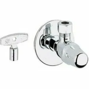 Вентиль угловой 1/2 дюйма GROHE Atlanta, хром (22917000) Вентиль угловой 1/2 дюйма GROHE Atlanta, хром (22917000)