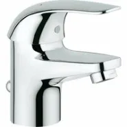 Смеситель для раковины GROHE Euroeco с донным клапаном, S-size, хром (23262000)