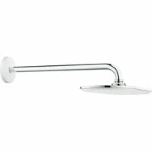 Верхний душ GROHE Rainshower Veris 300x150, 1 режим, 422 мм, белая луна (26170LS0) Верхний душ GROHE Rainshower Veris 300x150, 1 режим, 422 мм, белая луна (26170LS0)