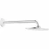 Верхний душ GROHE Rainshower Veris 300x150, 1 режим, 422 мм, белая луна (26170LS0) Верхний душ GROHE Rainshower Veris 300x150, 1 режим, 422 мм, белая луна (26170LS0)