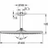 Верхний душ GROHE Rainshower Cosmopolitan 400, 7,5 л/мин, 1 режим, 142 мм, хром (26256000) Верхний душ GROHE Rainshower Cosmopolitan 400, 7,5 л/мин, 1 режим, 142 мм, хром (26256000)