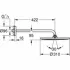 Верхний душ GROHE Rainshower 310, 12,5 л/мин, 1 режим, 422 мм, хром (26257000) Верхний душ GROHE Rainshower 310, 12,5 л/мин, 1 режим, 422 мм, хром (26257000)