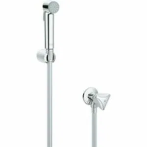 Душевой набор с угловым вентилем, 1 вид струи, GROHE Tempesta Trigger Spray, хром, (26357000) Душевой набор с угловым вентилем, 1 вид струи, GROHE Tempesta Trigger Spray, хром, (26357000)