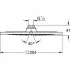 Верхний душ GROHE Rainshower F-Series, 9,5 л/мин, 1 режим, хром (27285000) Верхний душ GROHE Rainshower F-Series, 9,5 л/мин, 1 режим, хром (27285000)