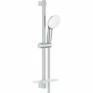 Душевой гарнитур GROHE Tempesta 110 с мыльницей, 2 режима струи, душевая штанга 600 мм, 13,5 л/мин, хром (27926003)