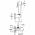 Набор для гигиенического душа GROHE Tempesta-F Trigger Spray 30, 1250 мм, хром (27514001) Набор для гигиенического душа GROHE Tempesta-F Trigger Spray 30, 1250 мм, хром (27514001)