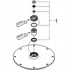 Верхний душ GROHE Rainshower Cosmopolitan 210, 9,5 л/мин, 1 режим, хром (28373000) Верхний душ GROHE Rainshower Cosmopolitan 210, 9,5 л/мин, 1 режим, хром (28373000)
