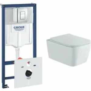 Комплект инсталляции GROHE 38775001 с унитазом Aquatek ЛИБРА New и сиденьем с микролифтом (NW0147/S) Комплект инсталляции GROHE 38775001 с унитазом Aquatek ЛИБРА New и сиденьем с микролифтом (NW0147/S)